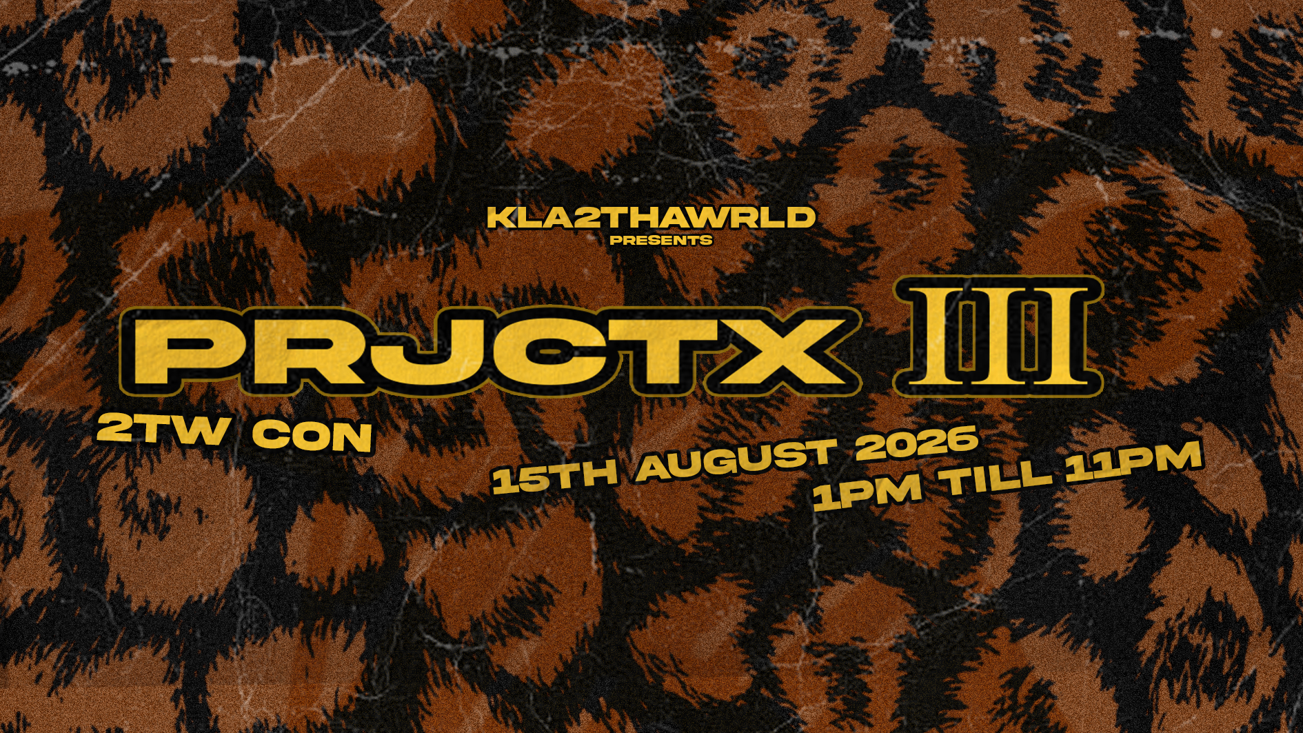 PRJCTX Edition III - 2TW CON